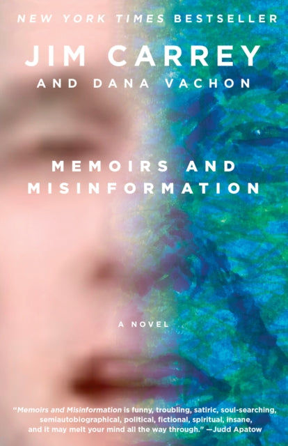 Book cover of: Memoirs and Misinformation. By: Jim Carrey