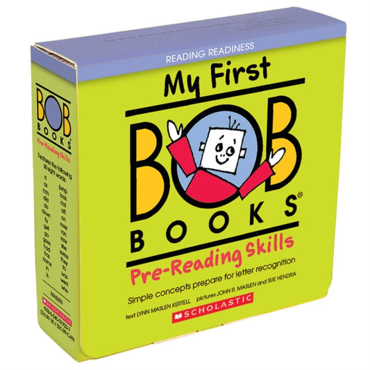 Book cover of: My First Bob Books: Pre-Reading Skills (12 Book Box Set)