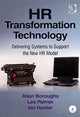 Book cover of: HR Transformation Technology. By: Allan Boroughs