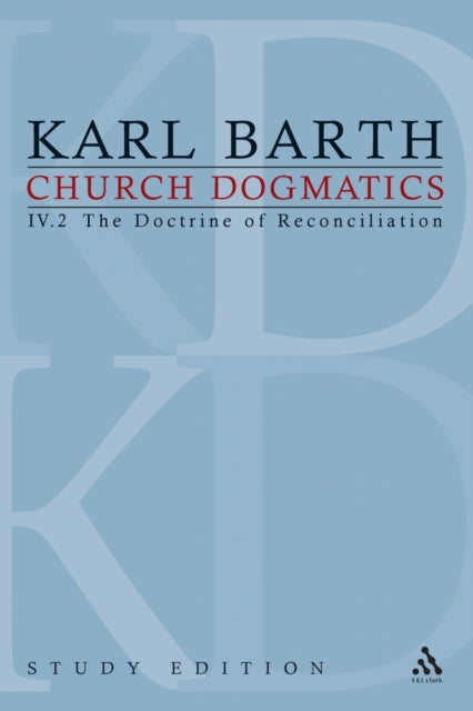 Book cover of: Church Dogmatics Study Edition 26