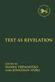 Book cover of: Text as Revelation. By: Jonathan Stökl