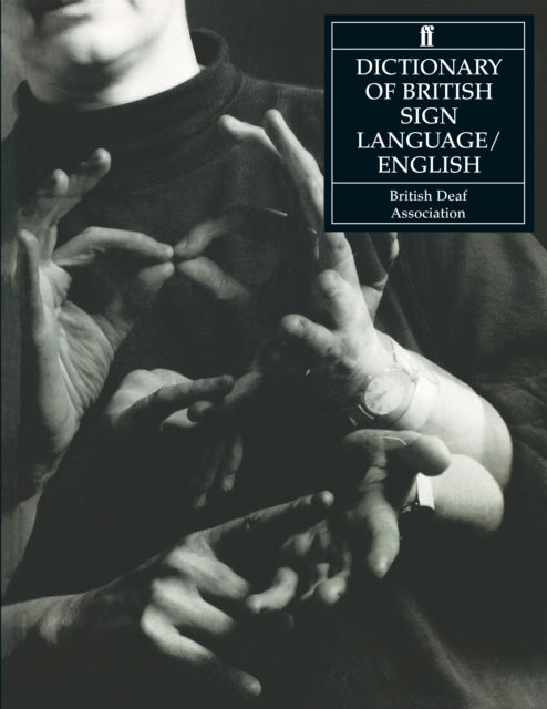Book cover of: Dictionary of British Sign Language