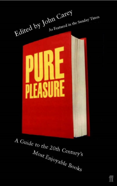 Book cover of: Pure Pleasure. By: John Carey