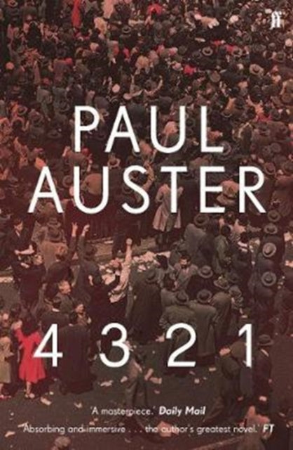 4 3 2 1 9780571324644 Paul Auster
