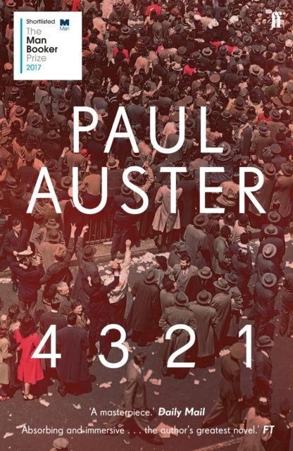 4 3 2 1 9780571324651 Paul Auster