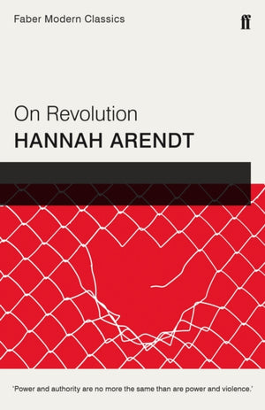 On Revolution, Faber Modern Classics