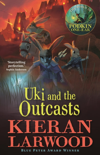 Book cover of: Uki and the Outcasts. By: Kieran Larwood