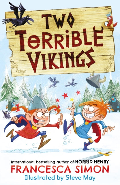 Book cover of: Two Terrible Vikings. By: Francesca Simon