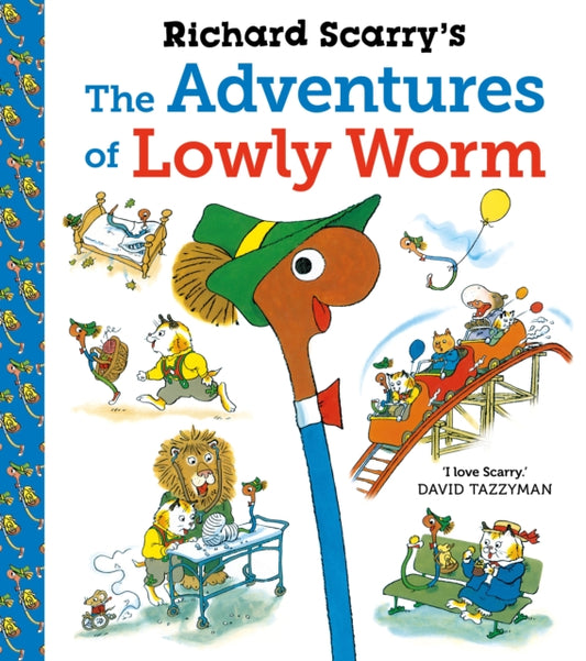 Book cover of: Richard Scarry's The Adventures of Lowly Worm. By: Richard Scarry