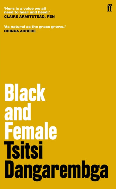 Book cover of: Black and Female. By: Tsitsi Dangarembga