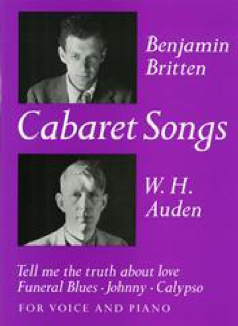 Book cover of: Cabaret Songs. By: Britten, Benjamin