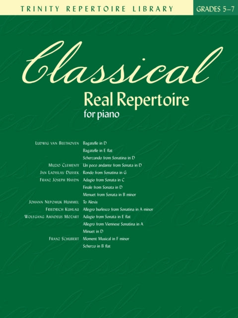 Book cover of: Classical Real Repertoire. By: Christine Brown