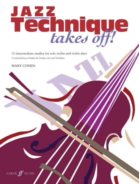 Book cover of: Jazz Technique Takes Off! Violin