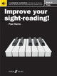 Book cover of: Improve your sight-reading! Piano Grade 8. By: Paul Harris