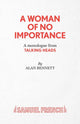 Book cover of: Woman of No Importance. By: Alan Bennett
