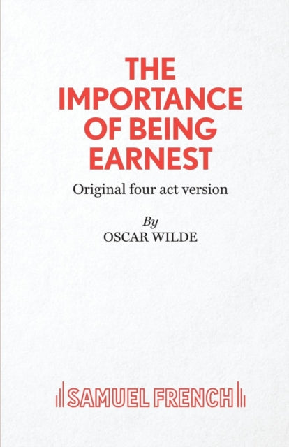 Book cover of: Importance of Being Earnest