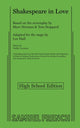 Book cover of: Shakespeare in Love (High School Edition). By: Tom Stoppard