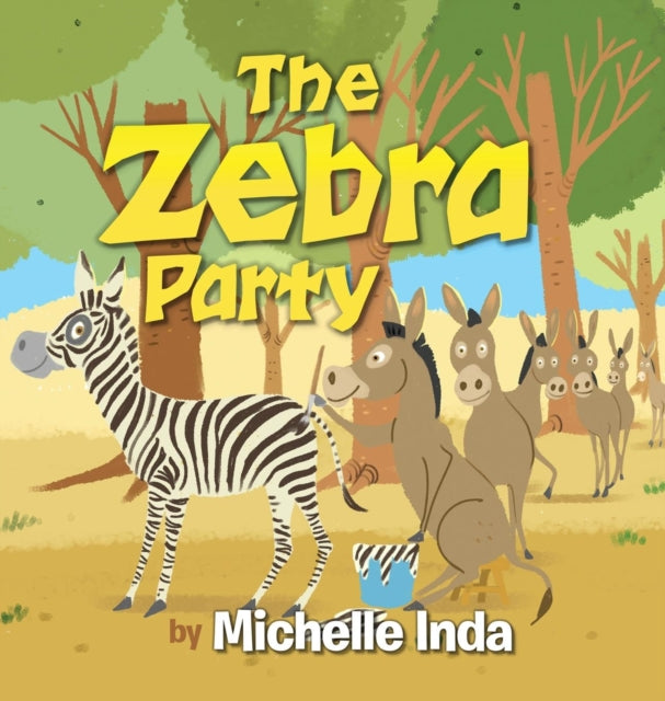 Book cover of: Zebra Party. By: Michelle Inda