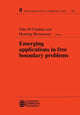 Book cover of: Emerging Applications in Free Boundary Problems. By: J M Chadam