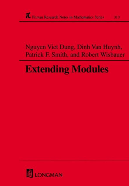 Book cover of: Extending Modules