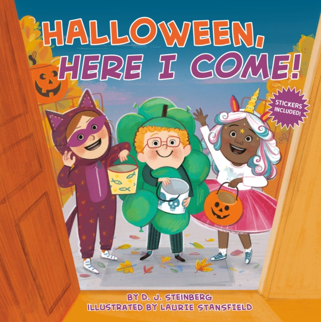 Book cover of: Halloween, Here I Come!. By: D. J. Steinberg