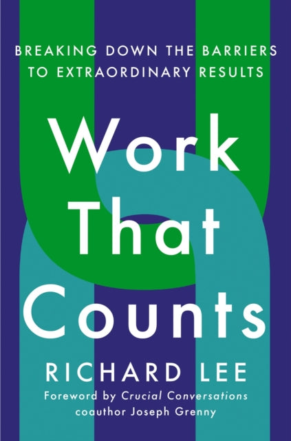 Book cover of: Work That Counts. By: Lee, Richard