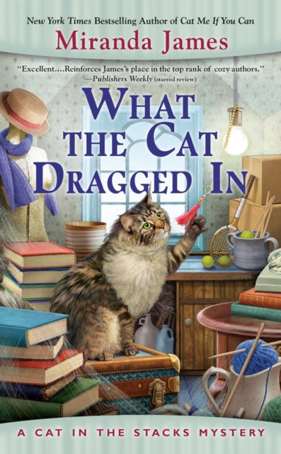 Book cover of: What the Cat Dragged In. By: Miranda James