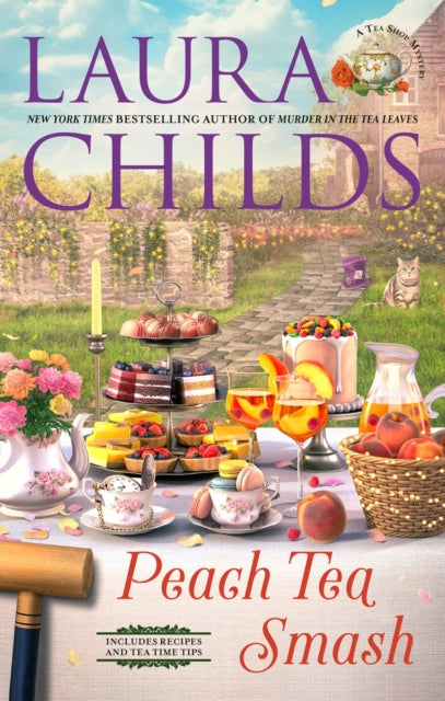 Book cover of: Peach Tea Smash. By: Laura Childs