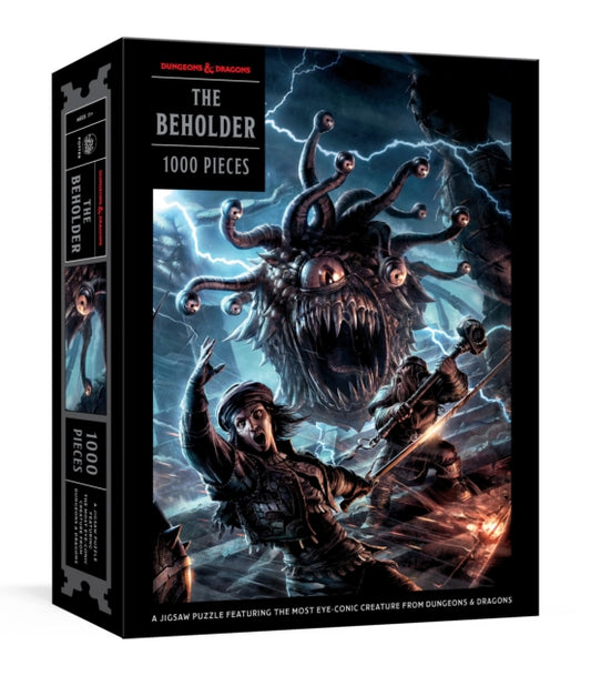 Beholder Puzzle, A Dungeon & Dragons Jigsaw Puzzle: Jigsaw Puzzles for Adults 9780593234716 Official Dungeons & Dragons Licensed
