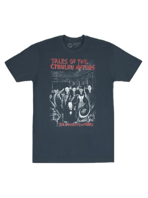 Book cover of: Tales of the Cthulhu Mythos Unisex T-shirt Medium