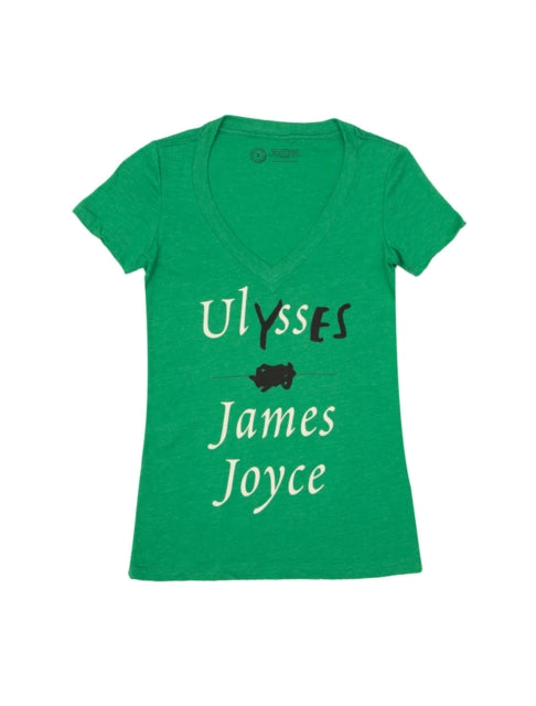 Book cover of: Ulysses Women's V-neck T-shirt Small