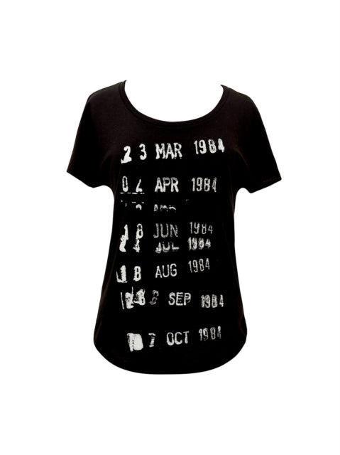 Book cover of: Library Stamp Black Women's Relaxed Fit T-shirt Large