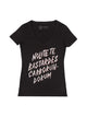 Book cover of: Nolite Te Bastardes Carborondurum Women's V-neck T-shirt Small