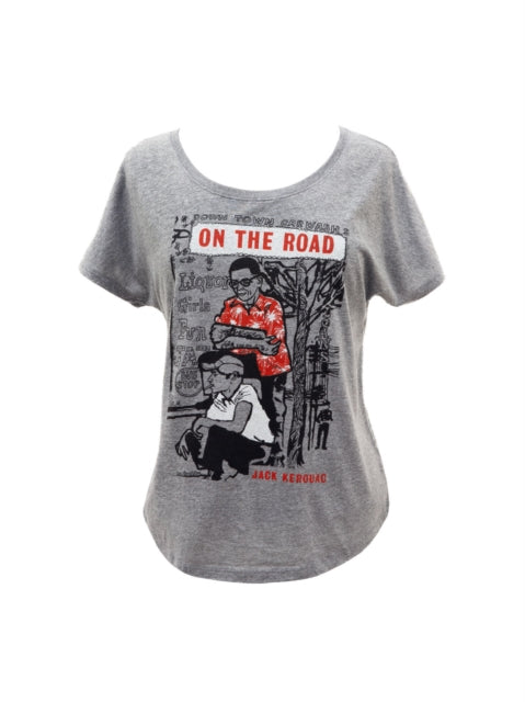Book cover of: On the Road Women's Relaxed Fit T-shirt Medium
