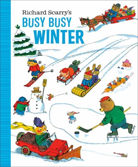 Book cover of: Richard Scarry's Busy Busy Winter. By: Richard Scarry
