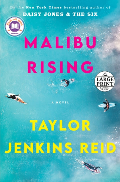 Book cover of: Malibu Rising. By: Taylor Jenkins Reid