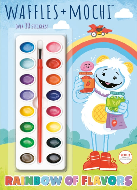 Book cover of: Rainbow of Flavors (Waffles + Mochi). By: Golden Books