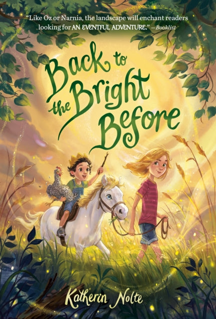 Book cover of: Back to the Bright Before. By: Katherin Nolte