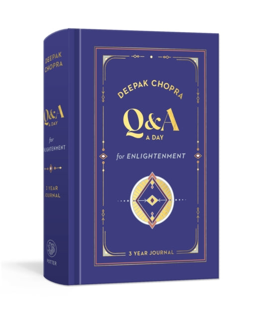 Book cover of: Q&A a Day for Enlightenment. By: Deepak Chopra