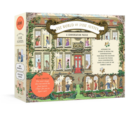 Book cover of: World of Jane Austen: A Conversation Puzzle. By: Jacqui Oakley