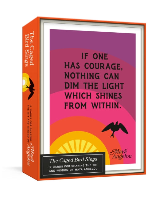 Book cover of: Caged Bird Sings Note Cards