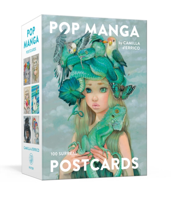 Book cover of: Pop Manga Postcards