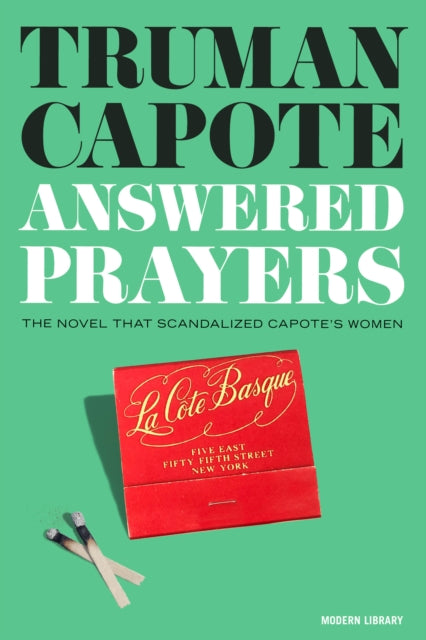 Book cover of: Answered Prayers. By: Truman Capote