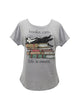 Book cover of: Books. Cats. Life Is Sweet. Women's Relaxed Fit T-shirt Xxx-large