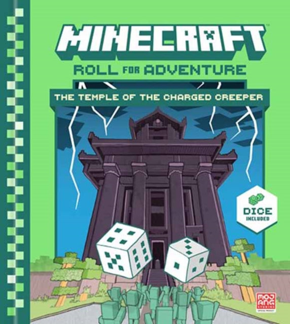Book cover of: Minecraft: Roll for Adventure: The Temple of the Charged Creeper