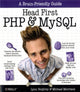 Book cover of: Head First PHP & MySQL. By: Lynn Beighley