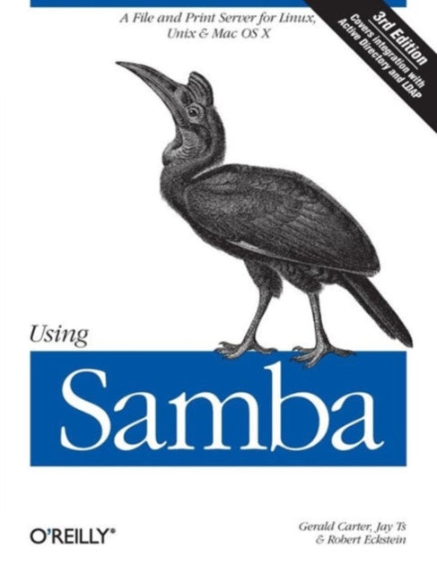 Book cover of: Using Samba 3e. By: Gerald Carter