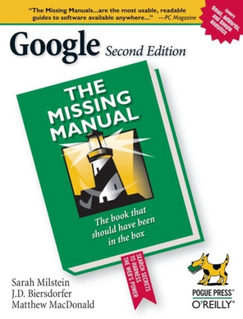 Book cover of: Google. By: Sarah Milstein