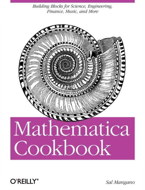 Book cover of: Mathematica Cookbook. By: Sal Mangano