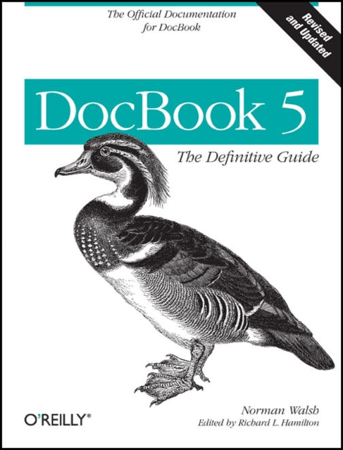 Book cover of: DocBook 5. By: Norman Walsh